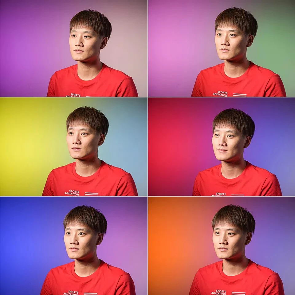 Godox SA-11C Набор цветовых эффектов Цветные фильтры Аксессуары для студийной фотографии для Godox S30 Фокусирующий светодиодный видеосвет