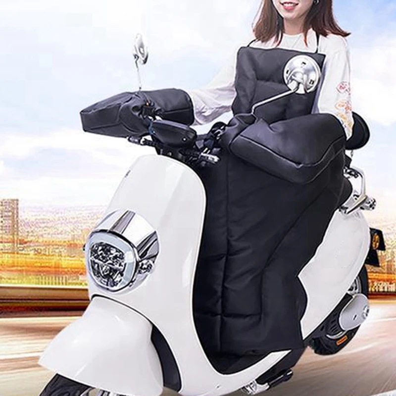 

Motorcycle Winter Windproof Windshield Quilts Scooter Leg Cover Leg Lap Apron Blanket