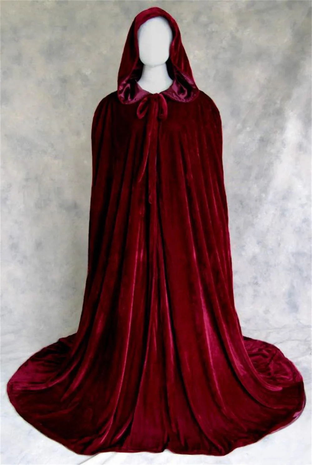 Capuche en velours gothique Everak pour femme, robe Wicca, cape de GN de sorcellerie médiévale, vestes de mariage, enveloppes de Noël