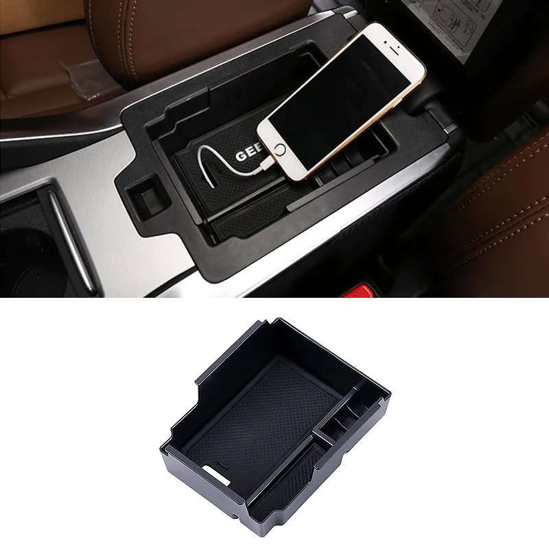 Vtear For Geely Atlas Emgrand NL-3 Proton X70 car armrest storage box organizer stowing tidying center console accessories auto