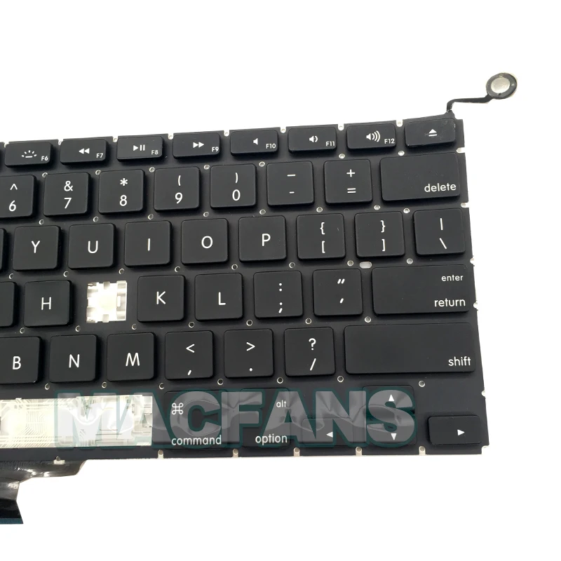 Sostituzione A1278 A1286 Keycap US UK Layout Keycap per MacBook Pro A1286 A1278 keycap Key One Black key One Butterfly Clip