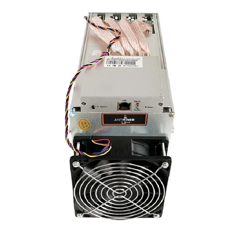 L'elettricità gratuita consiglia Bitmmin Antminer L3 Plus Mining Machine L3 + 504Mh/s con alimentatore Antminer minatore L3 Plus