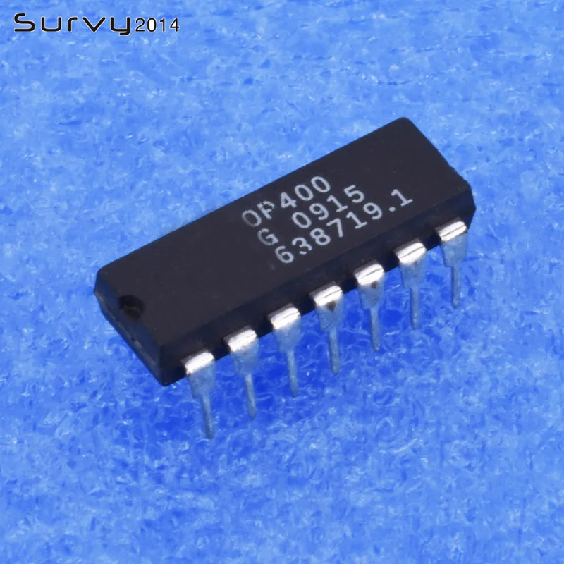 1/5PCS OP400G OP400 DIP14 Analog Devices Quad Low-Offset, Low Power OP AMP US diy electronics