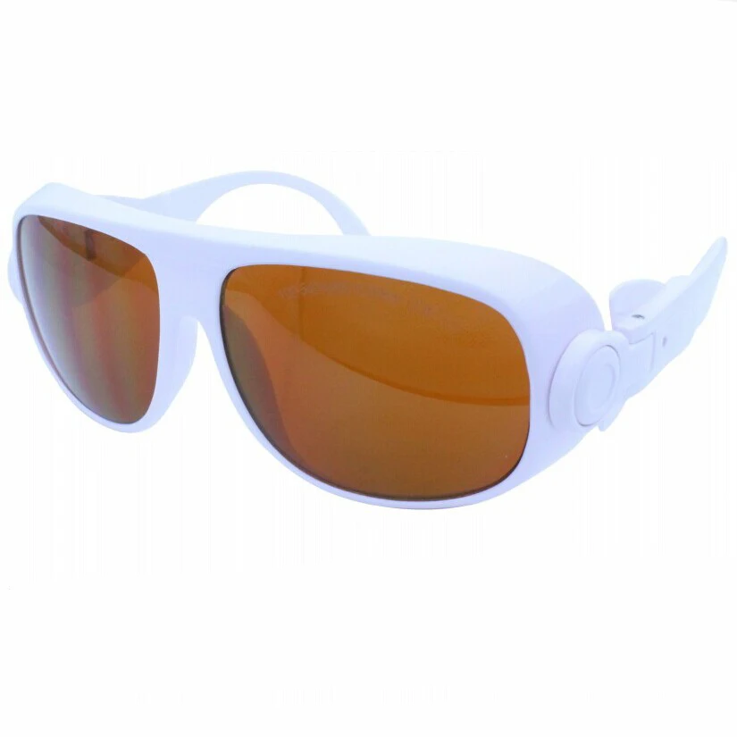 Gafas de seguridad láser con certificación CE, lentes de seguridad láser para modelos 190-540nm y 800-1700nm, 266nm,405-450nm, 532, 808, 980, 1064, 1610nm