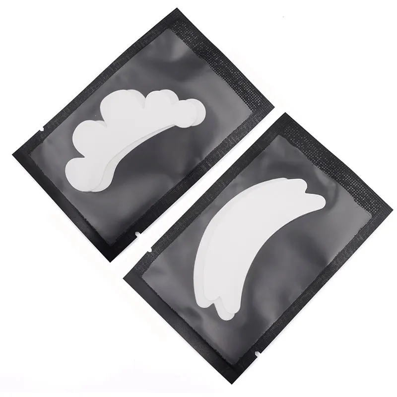 10/25/100Pairs Hydrating Eyelash Pads Lint Free Eye Care Stickers Wraps Eyelashes Extension Under Eye Gel Patches