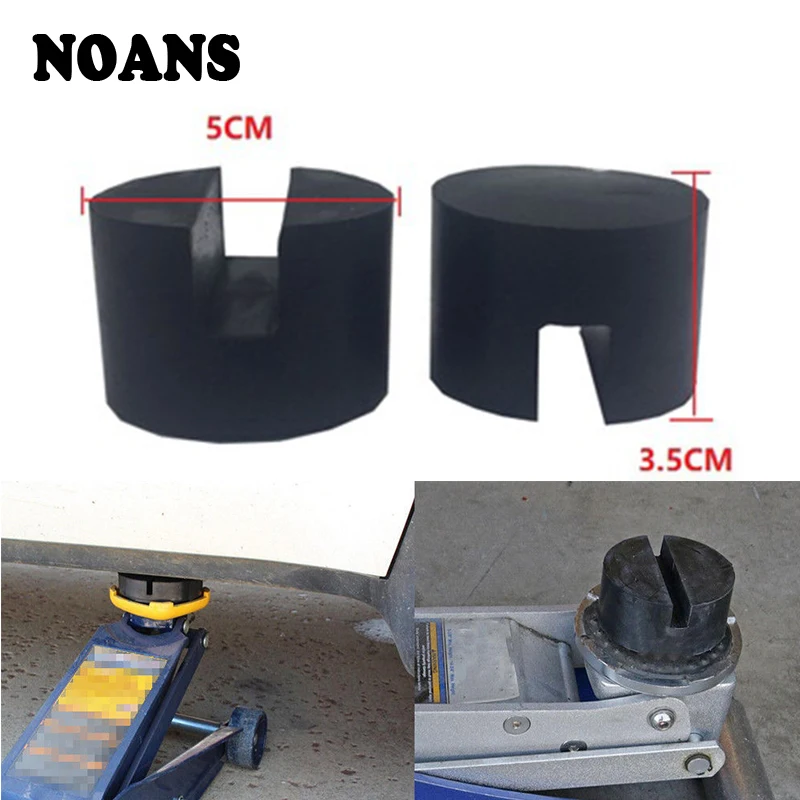 NOANS Car Jacks Rubber Pad Durable Supporting Block Jacking Disk Mat For Audi a3 a4 b6 b8 b7 b5 a6 Volkswagen VW Polo Golf 4 5 7