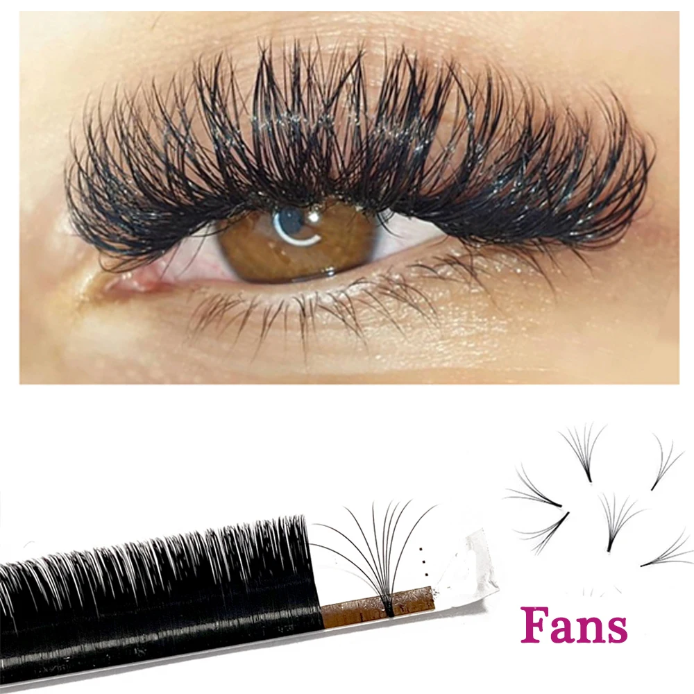 

0.05/0.07 Blooming Automatic Fast Fanning Soft Eyelash Extension Self-Fanning Easy Fan Russia Volume Faux Mink Camellia Lashes