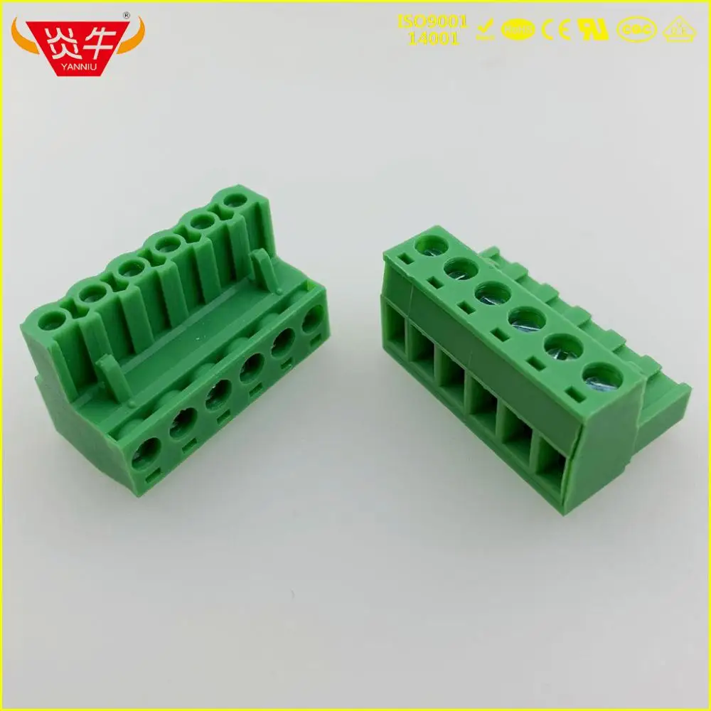 50 Stuks Kf2edgk 5.0 2P ~ 12P Pcb Connector Plug-In Terminal Blok 2Edgk 5.0Mm 2pin ~ 12Pin Mstb 2,5 St 1754449 Phoenix Degson