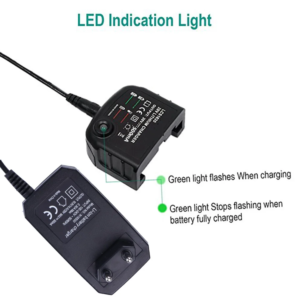 LBXR20 LCS1620 Lithium Battery Charger for Black&Decker Rechargable Battery Charger 20V for LB20 LBX20 LBX4020 LB2X4020 Part