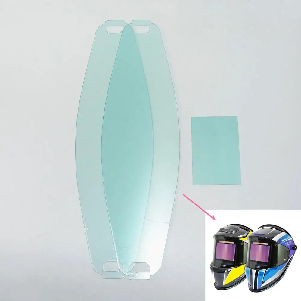 Capacete de Soldagem Proteger Lente Frente Capa Interna Lente para Vista Janela Escurecimento Automático Máscara de Soldagem
