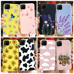 For Huawei P40 Lite Case Silicone Cute Cover Cases For Huawei P40 Lite E Cover Fundas P40Lite P 40 P40 Lite E TPU Coque Bumper