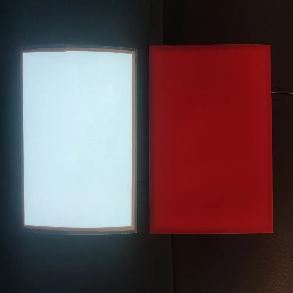 Super Brightness A5(210*148mm) EL Backlight Panel EL Sheet LCD Display El Foil With DC12V Inverter Free Shipping