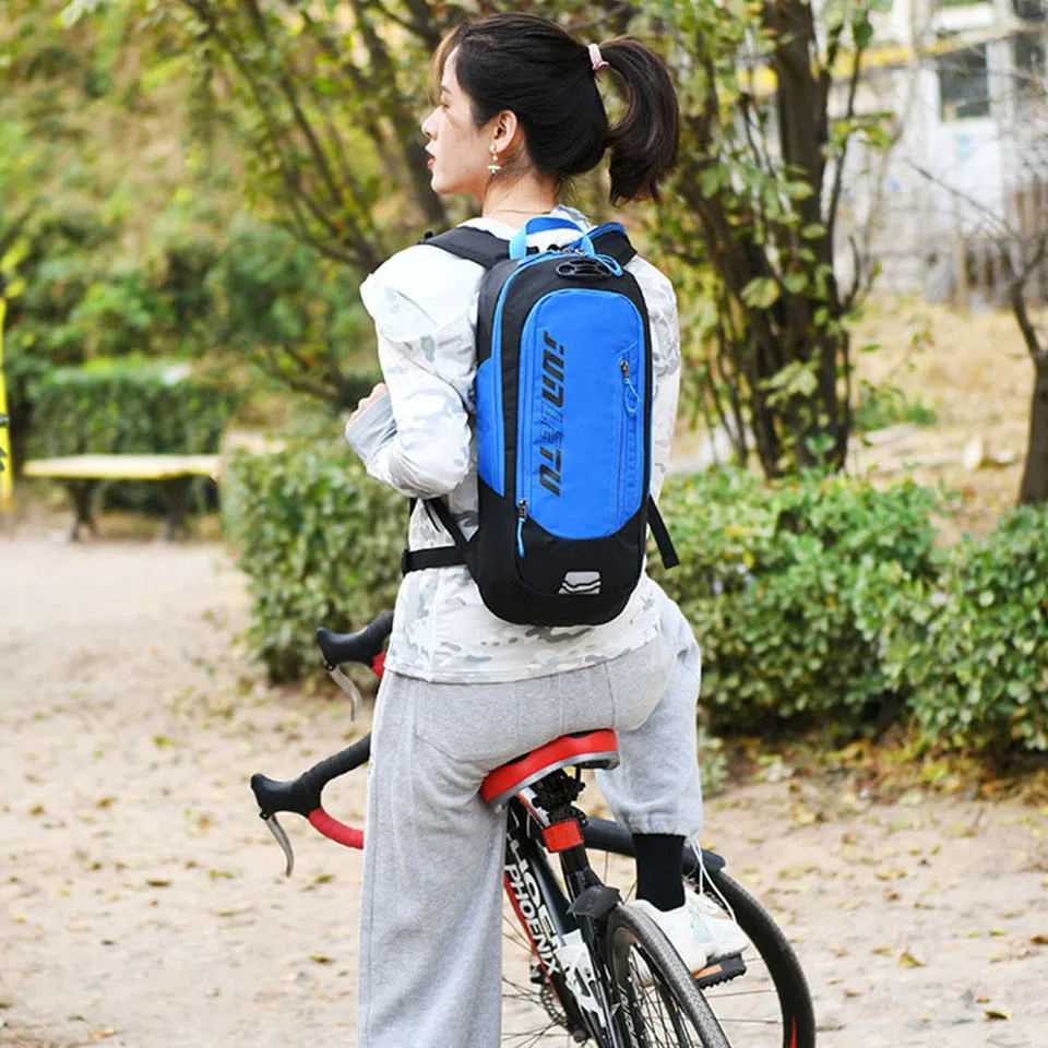 6L Cycling Hydration Backpack,Night Reflective Bicycle Riding MTB Backpack,Waterproof Outdoor Sport Camping Hiking Bike Rucksack