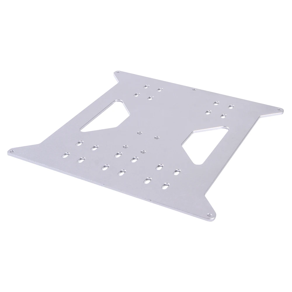 Y Carriage Replacement Upgrade Aluminum Plate for Monoprice Maker Select， Wanhao Duplicatior i3 3D Printer part