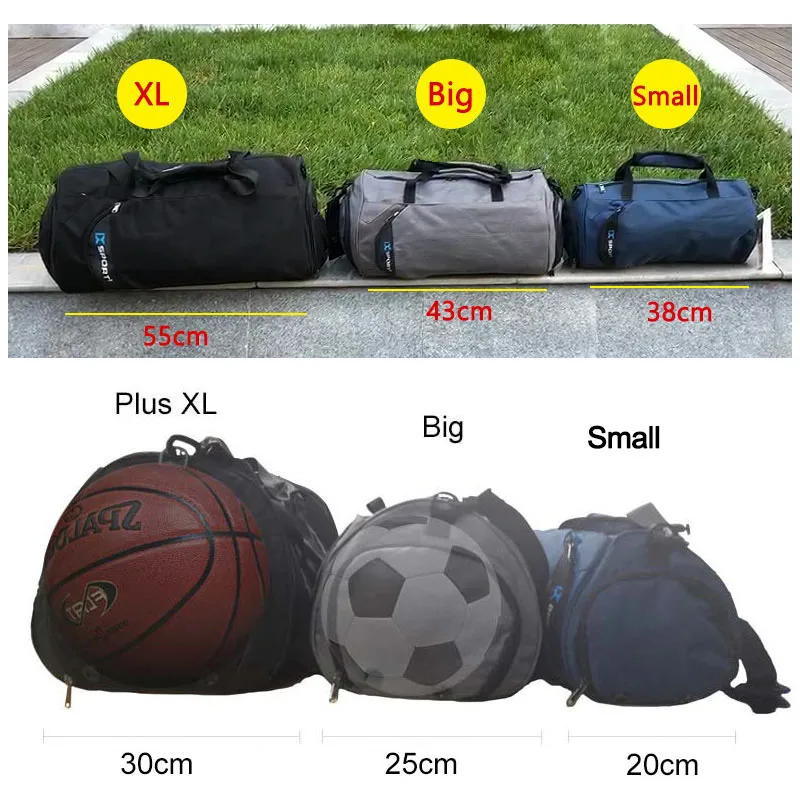 Bolsas De gimnasio para hombre, bolsa De entrenamiento, bolso De viaje De Fitness, deporte al aire libre, natación, mujeres, Gymtas húmedas secas, zapatilla para yoga 2020 XA103WA