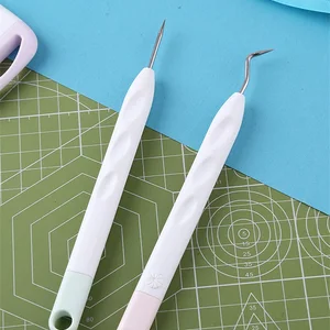 Costura Costura Soco Carving Tool Kit, Vinyl Weeding Tool Set, Silhuetas Lettering Piercing Mão Artesanato Ferramentas, 6pcs por conjunto 10 principais vendas kit ferramentas silhouette - №10
