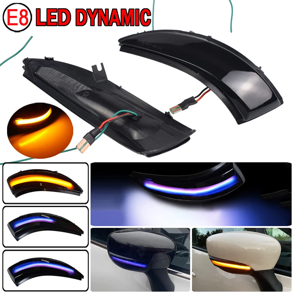 2 Indicateur de clignotant à LED Compatible avec A3 2013-2020 2 Indicateur de clignotant à LED Compatible avec A3 2013-2020