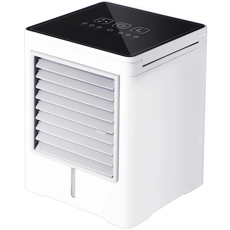 Refrigerador de ar portátil usb alimentado espaço pessoal mini condicionador de ar para o escritório em casa desktop refrigeração com controle da tela de toque