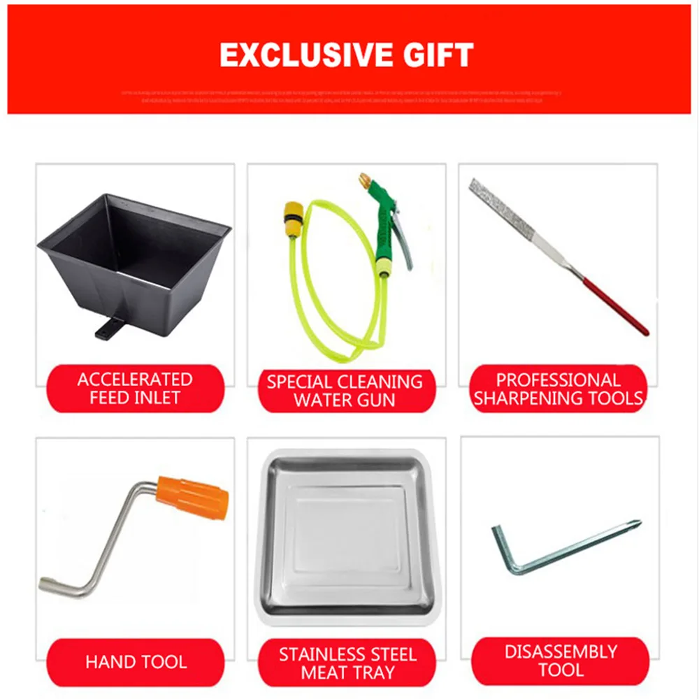 Electric Meat Grinder Cutter Kitchen Chopper Electric Mincer Food Processors Vegetable Shredded Machine Automatic Meat Slicer