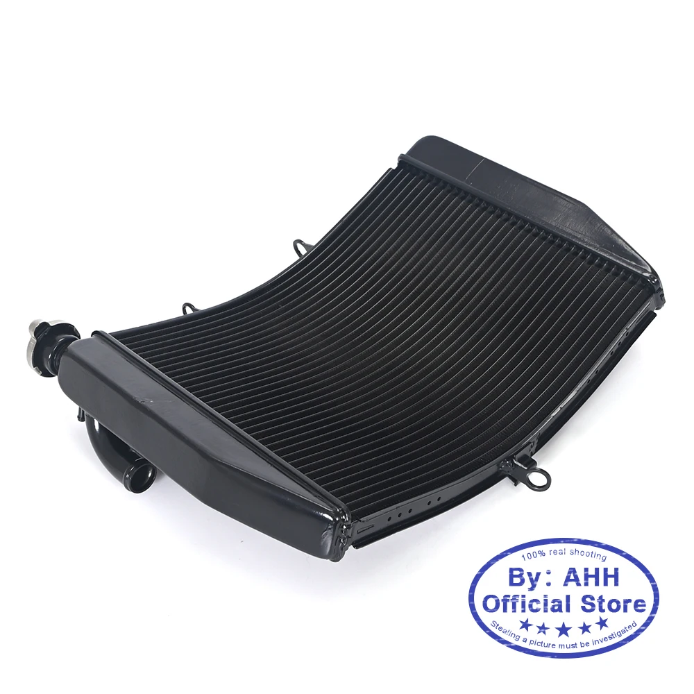 AHH Motorcycle Aluminium Radiator Cooler Cooling Water Tank for Kawasaki NINJA ZX-6R 636 2007 2008 ZX6R 07 08 ZX 6R ZX600