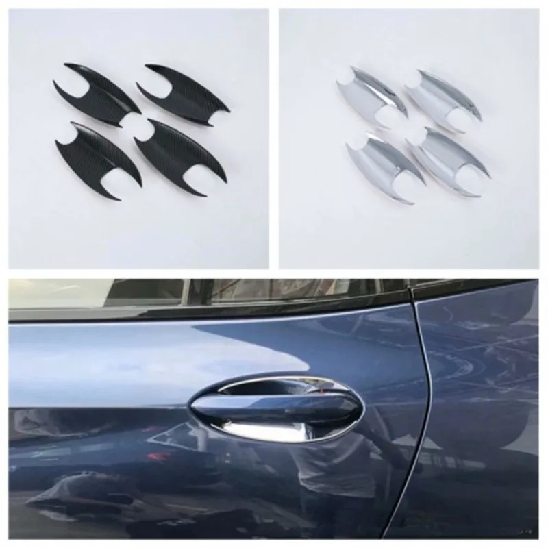 

Подходит для BMW X3 2018-2022 ABS Автомобильная дверная ручка Чаша крышка чашки рамка отделка стикер автостайлинг