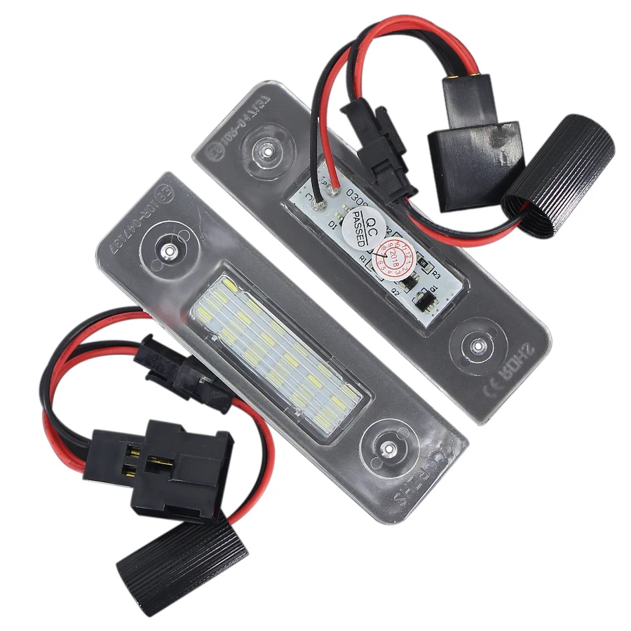2Pcs White Canbus E… - image