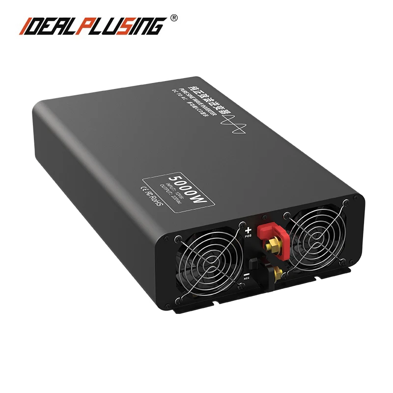 Hot selling 12v 24v 48v 60v 72v 84v dc to 100v 110v 120v 220v 230v 240v ac 5kw power inverter pure sine wave