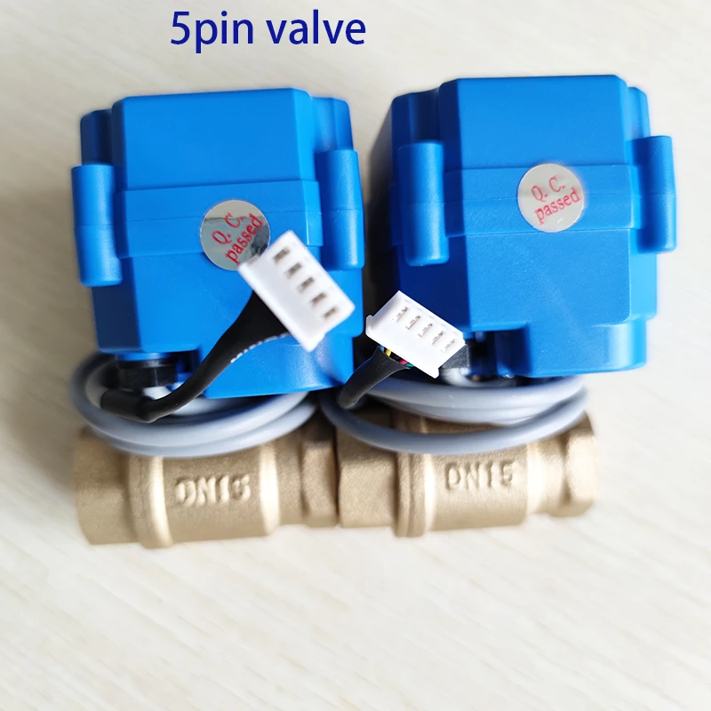 Water Leakage Sensor ( 4pc 6-M water sensor) and 2pcs DN15 (1/2\