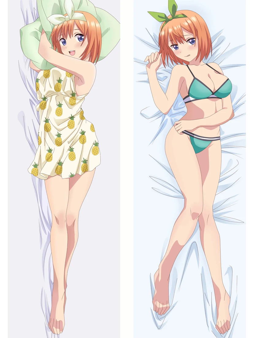 

Mxdfafa Anime The Quintessential Quintuplets Dakimakura Pillow Cover Female Cartoon Hugging Body Pillowcase manga Otaku Bedding