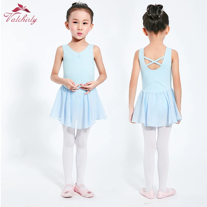 New Girls Ballet Dance Dress High Quality Swimsuit for kids