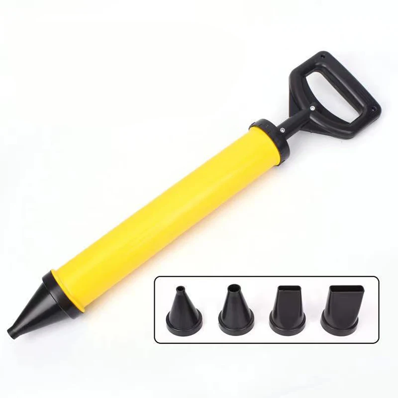 5 Cement Caulking Gun Pointing Brick Grout Mortar Nozzles Caulking Gun Hand Tool Set Aiming Mortar Sprayer Drill Bit Tool Set