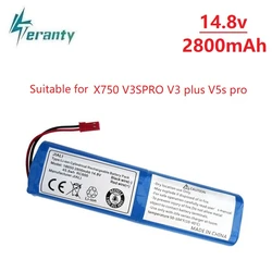 Oryginalny dla ILIFE V3 plus v5s pro v5spro X750 v3s pro 14.8V 2800mAh akumulator Robotic Cleaner akcesoria części