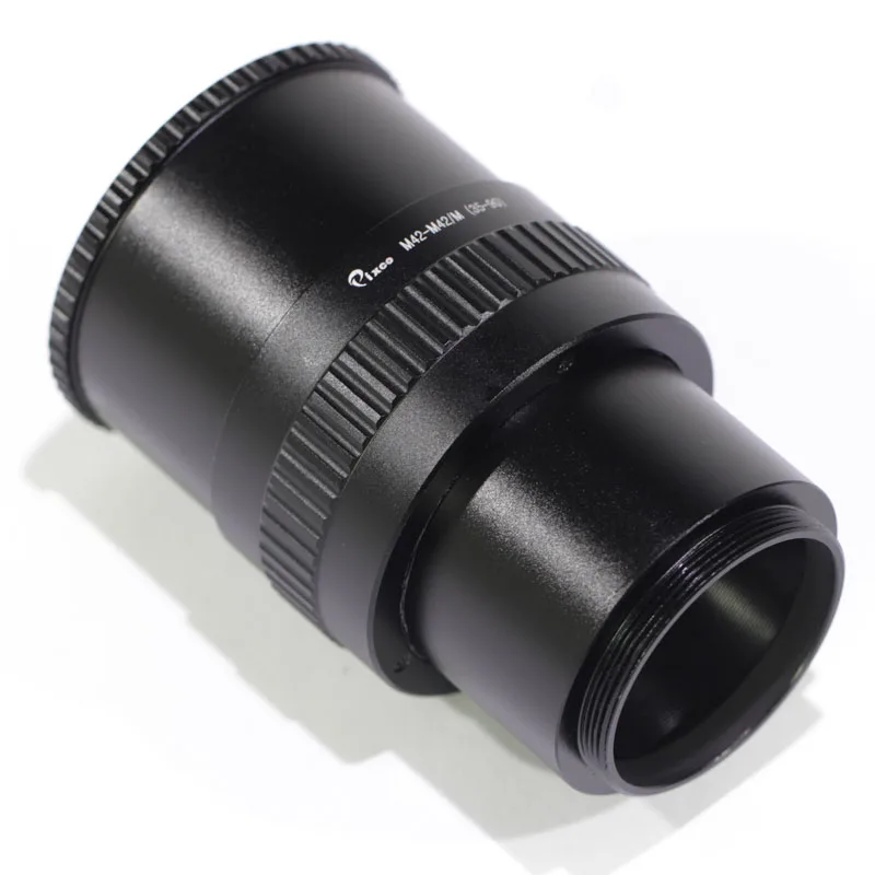 Крепление объектива Pixco 35 мм до 90 мм M42 Регулируемый Фокусировочный Винтовой Адаптер для макросъемки