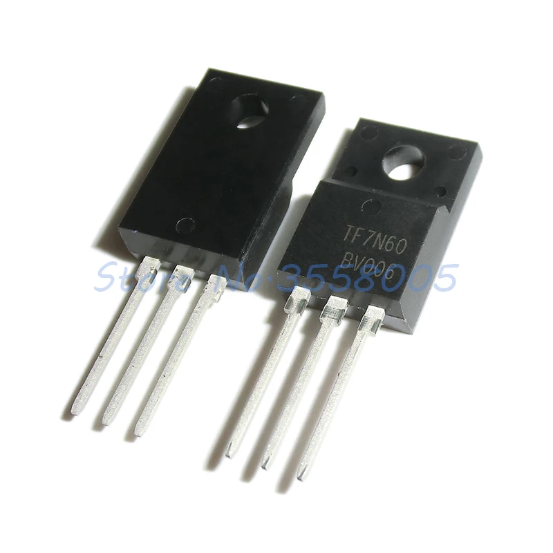 5 Pcs/lot AOTF7N60 TF7N60 TO-220F