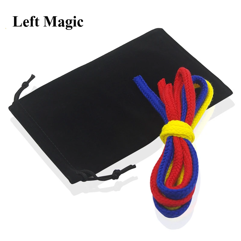 Which Is The Shortest Rope ? Magic Tricks Three Color Rope Magic Props Close-Up Street Stage Magic Illusions Gimmick Accessories