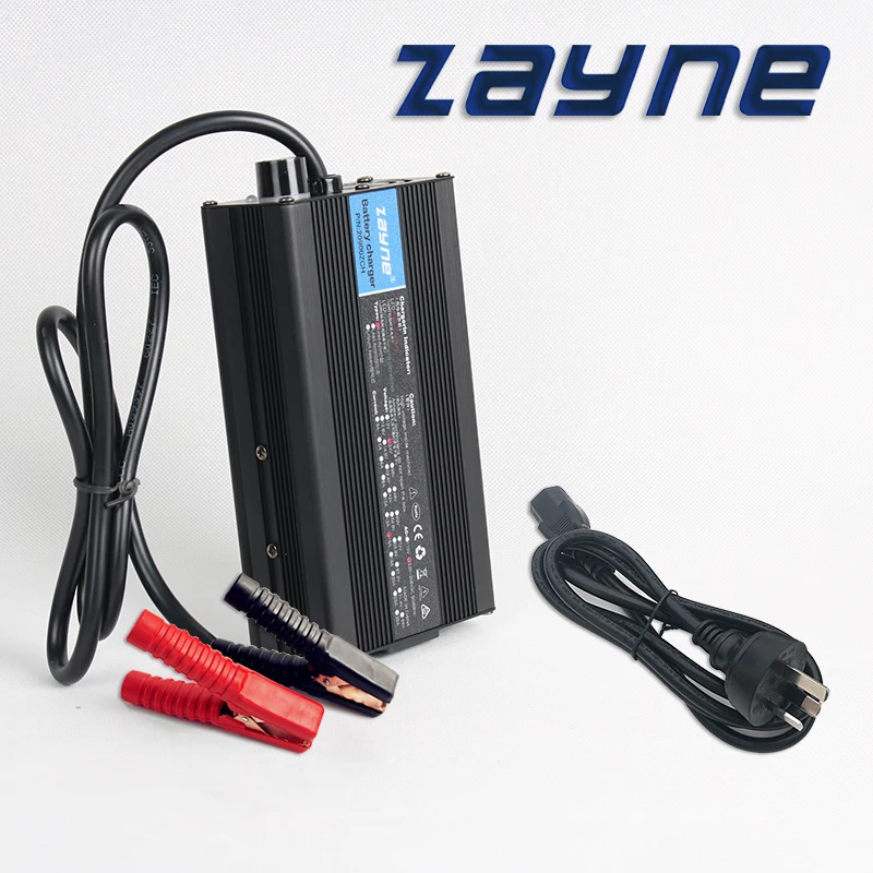 ZAYNE 24 VOLT 18 AMP powłoka aluminiowa wysokiej częstotliwości inteligentna szybka ładowarka do 8S 29.2V Lifeipo4 akumulator elektryczny statek