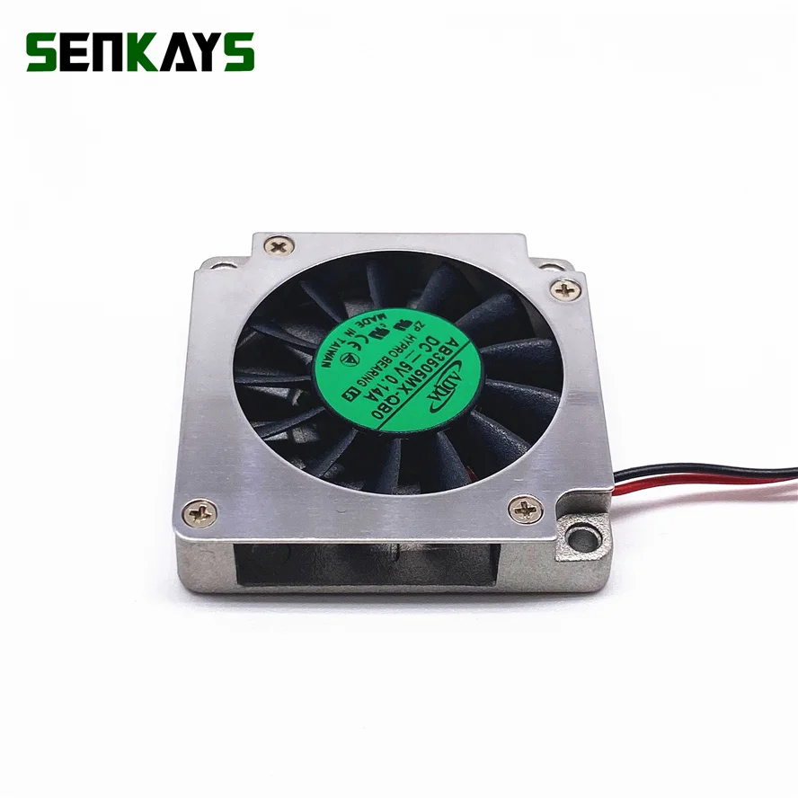 ADDA AB3505MX-QB0 DC 5V 0.14A 3507 35MM  Laptop Blower Fan 35x35x7MM 3.5cm Cooling Fan With Heat Sink 2PIN