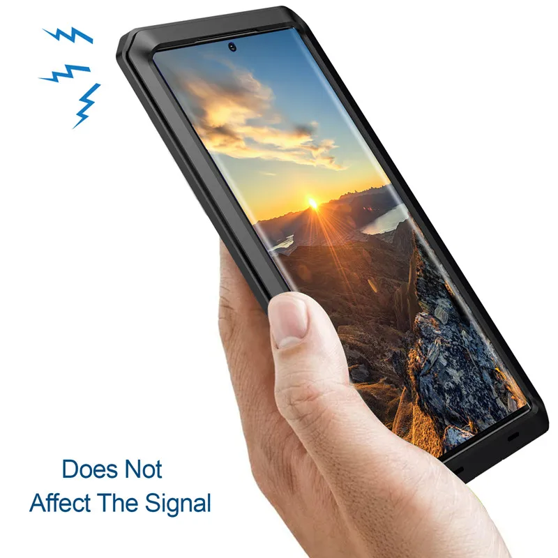 Rugged Metal Shockproof Case For SAMSUNG Galaxy Note 20 10 9 8 S23 S22Ultra S21 S20 S10 Military Grade Full Body Protective Case
