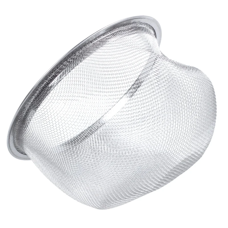 teapot diameter 80mm metal mesh tea Leaf spices strainer basket