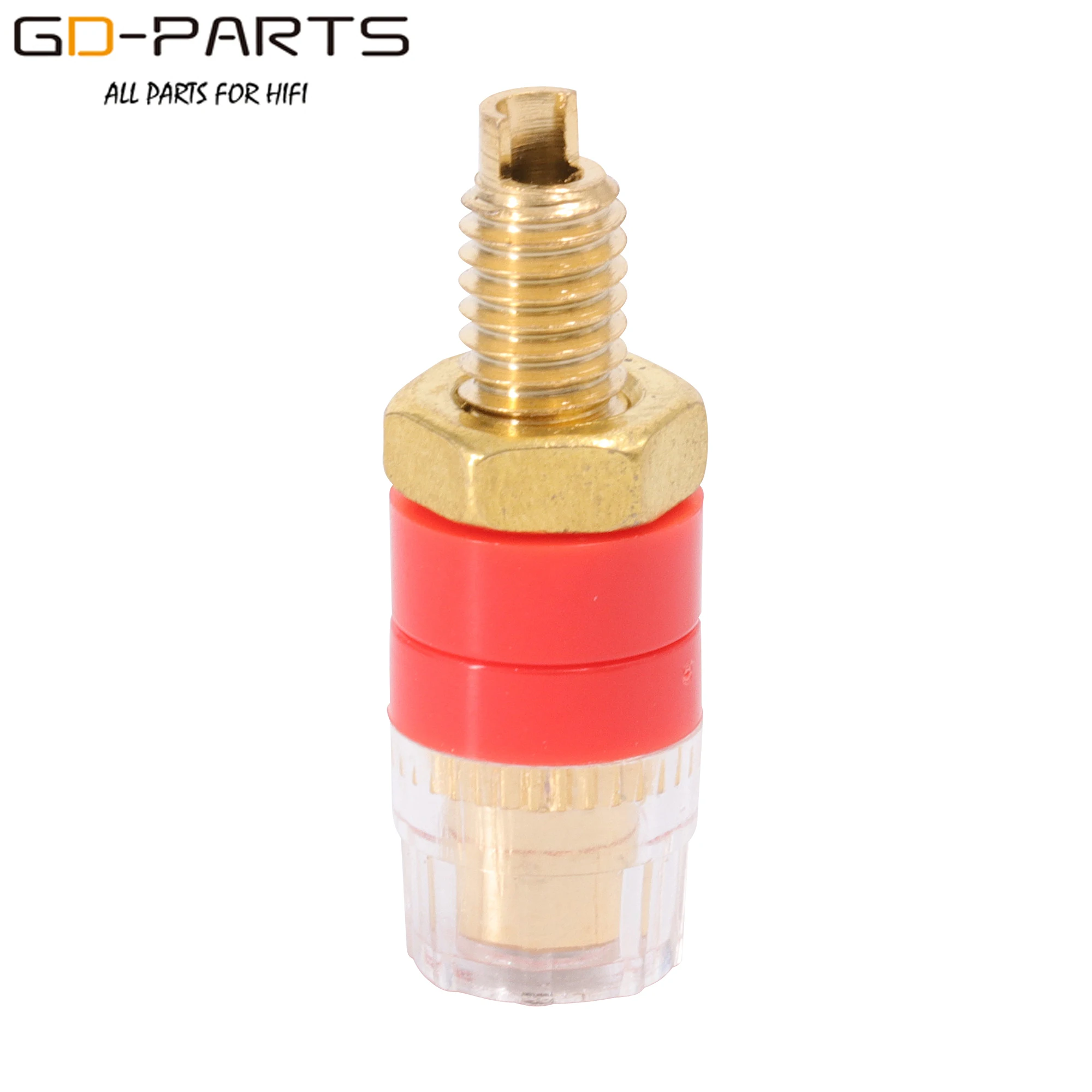 Mini Vàng Bằng Đồng Thau Loa Liên Kết Bài Nữ AMP Chuối Jack Cắm Ổ Cắm Cổng Kết Nối Bộ Chuyển Đổi Âm Thanh Hifi DIY