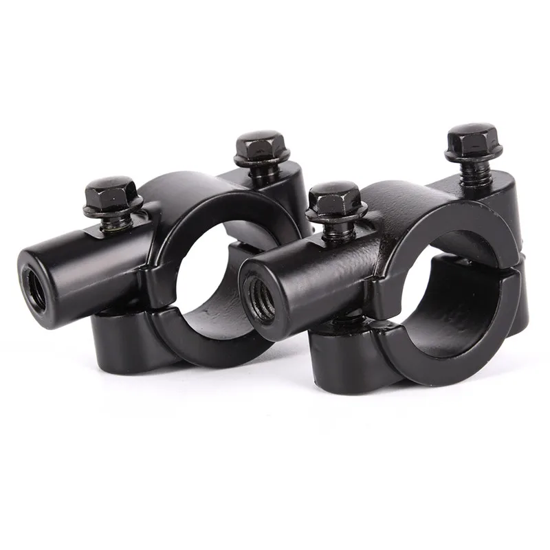 1PC 8/10mm Motorcycle Bike Handlebar Mirror Mount Clamp Rear View Mirror Brackets Clamp Adaptor Holder