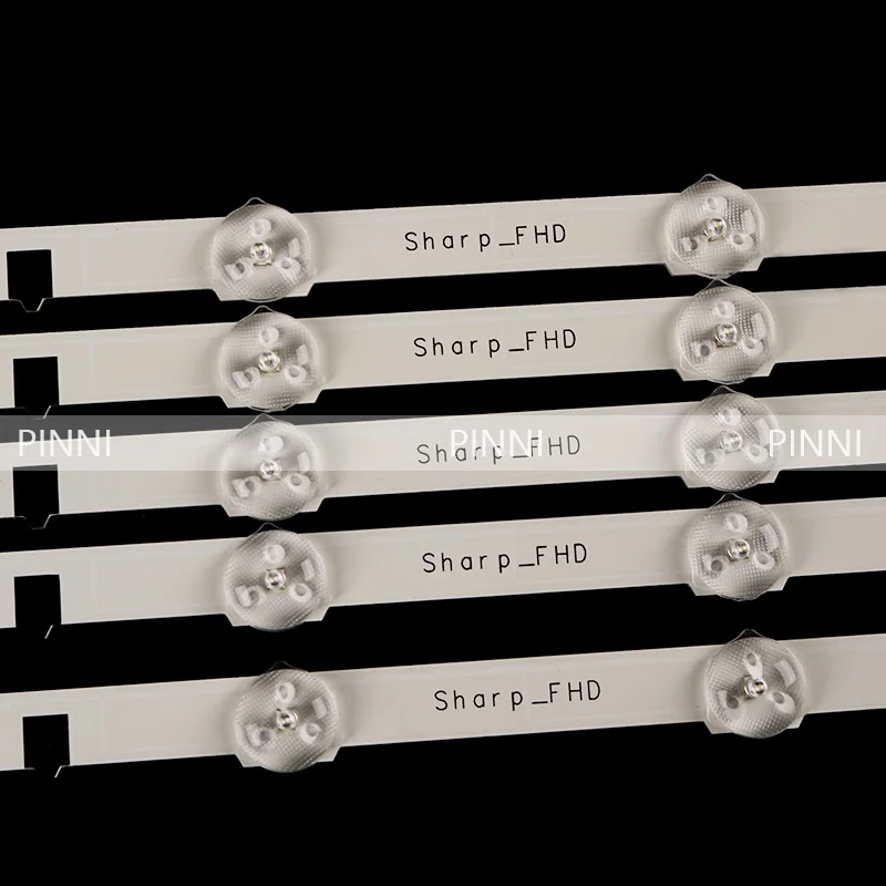 10 pz (2tv)LED per SamSung Sharp-FHD 32''TV D2GE-320SCO-R3 D2GE-320SC1-R0 muslimexmuslimah 655MM