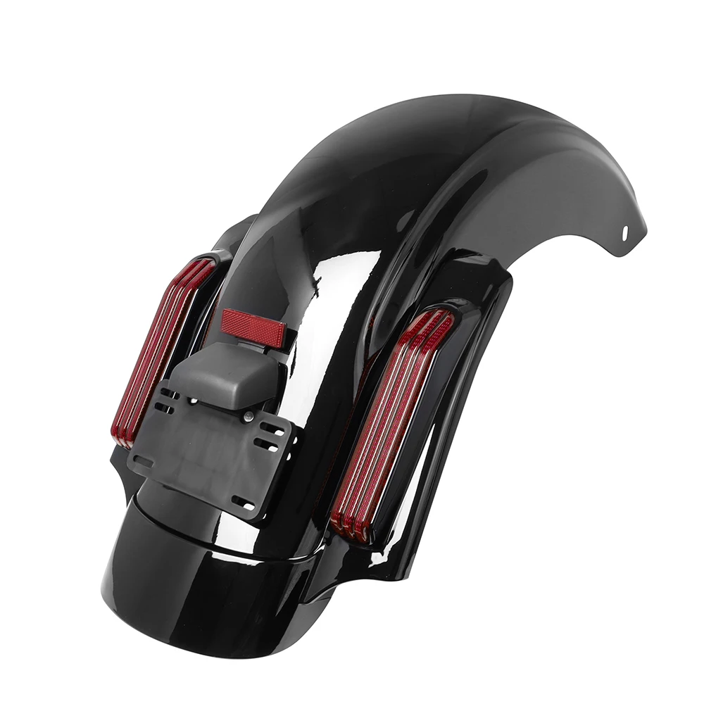 Motorfiets LED CVO Stijl Achterspatbord Systeem Uitbreiding Fascia Set Voor Harley Touring Electra Road Street Glide FLHR 2014-2024