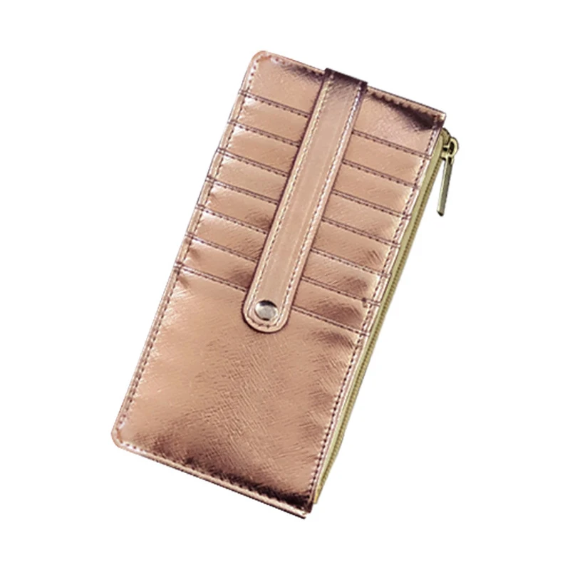 1 Pcs Women Girl Wallet Purse Long Design PU Leather Buckle Fashion for Money Cards Best Sale-WT