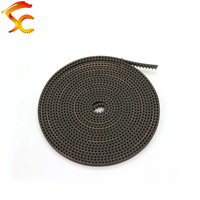 Imagem -02 - Open Timing Belt para Impressora 3d Borracha Alta Qualidade Gt3 Largura de mm 3gt mm