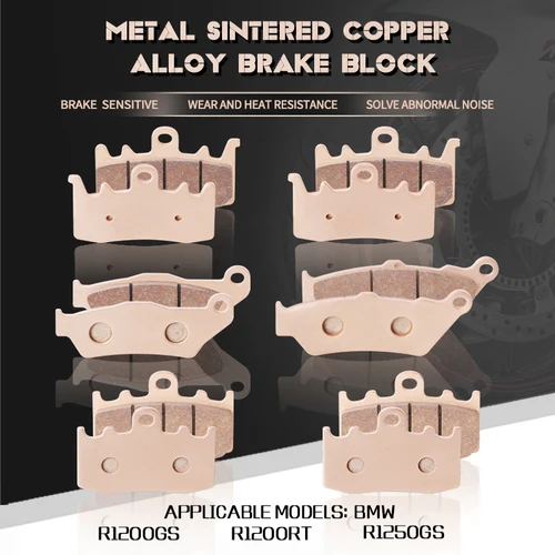 Imagen 1 del producto Pastillas de freno delanteras y traseras para motocicleta, para BMW R 1200GS R1200GS Adventure R1200R R1200RS R 1200 RT 1200 RS R 1200 GS