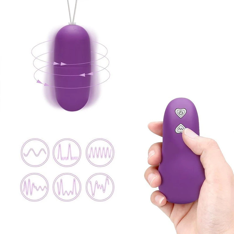 Multi-speed Wireless Remote Control Vibrating Egg Vibrator Women Waterproof Bullet G-spot Clitoral Massager Adult Game Sex Toy