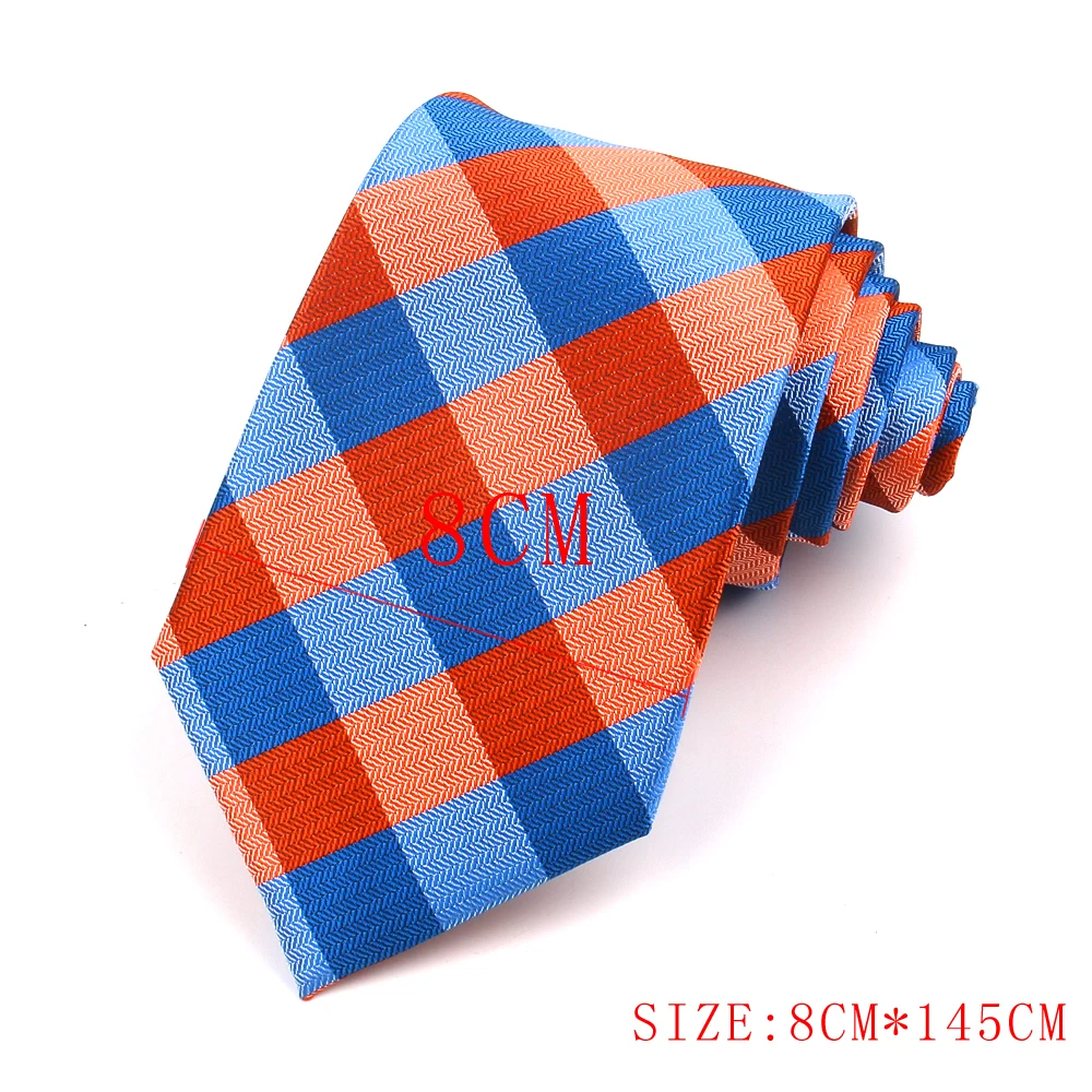 Skinny Ties For Men Women Classic Male Plaid Necktie For Wedding Business Suits Corbatas Check Tie Slim Stripe Necktie Gravatas