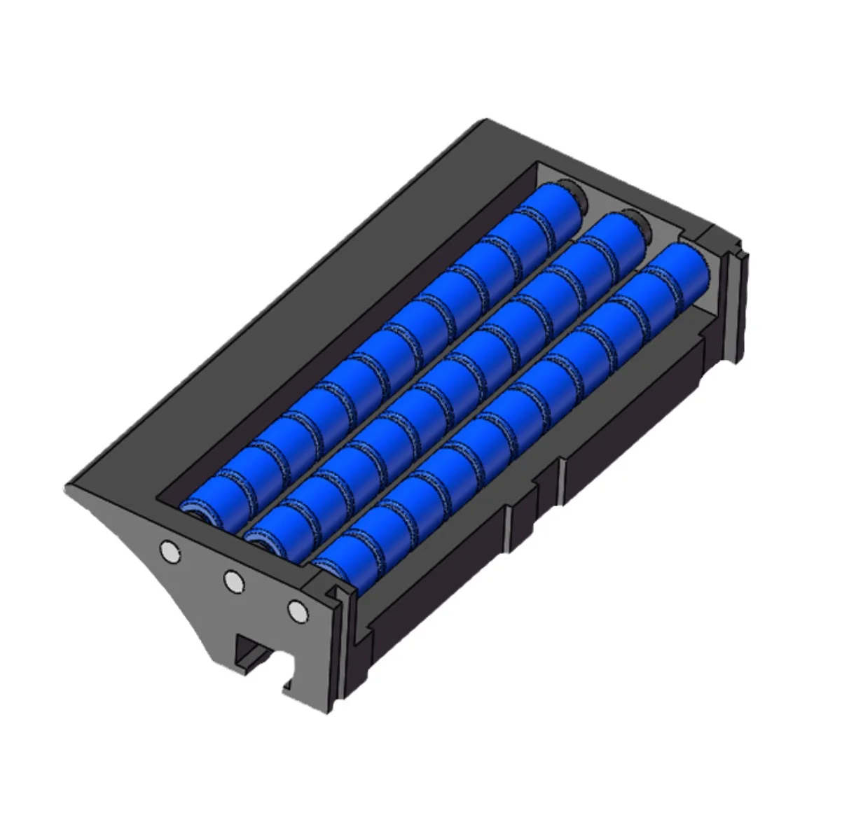 

Ширина: 126 мм Переходная пластина с синим шаром Конвейерная переходная пластина