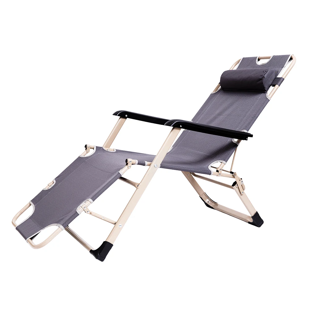 

Home office Fishing Chair Metal Modern Beach Chairs Folding bed siesta bed simple siesta couch chair office siesta bed